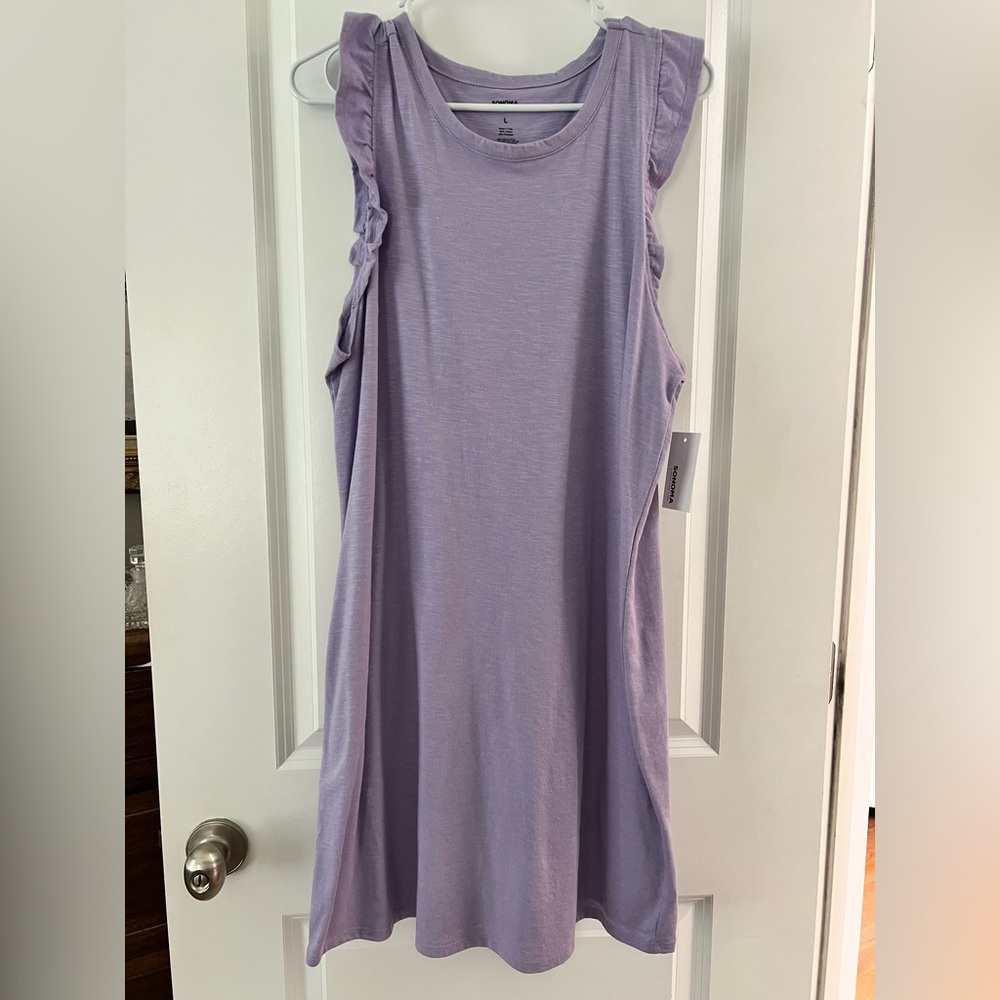 NWT Sonoma Lavender Sleeveless Dress Size Large